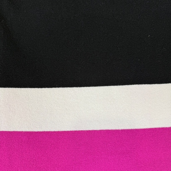 Jones New York Black Pink & White Stretch Knit Pencil Skirt Plus Size 2X - Picture 2 of 6